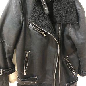 Avec Les Filles Shearling Jacket